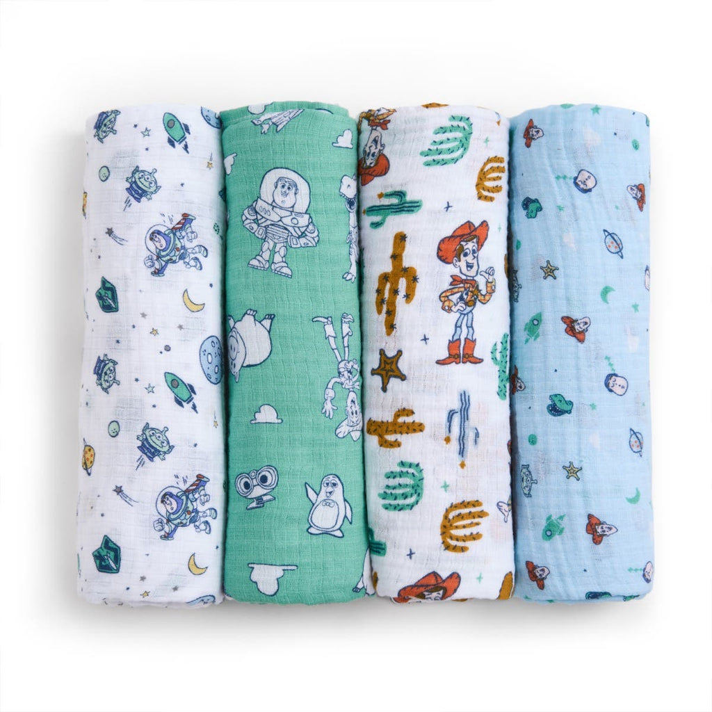 Toy Story Cotton Muslin Swaddles aden anais - Main Image