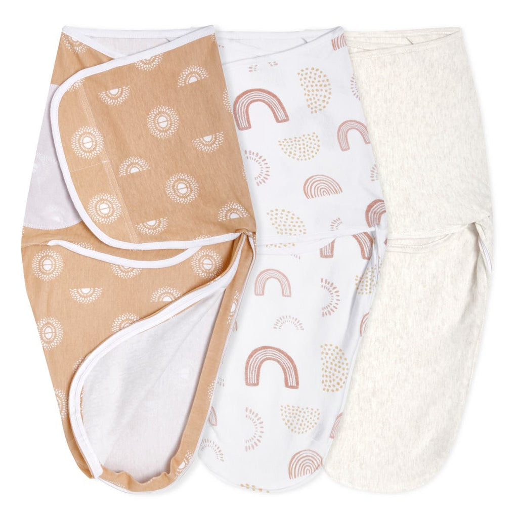 keep rising essentials easy swaddle wrap quick change 3 pack TOG 1.0 ...
