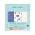 Aden + anais essentials velboa wrap swaddles quick change 3 pack TOG 1.5 packaging features designs in navy with stars, white with navy elephants, and gray with white stars. Includes a baby image, is labeled for 0-3 months, and made from extra plush material.
