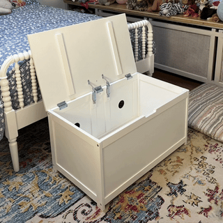 Harmony 33" Kids Toy Box, Matte White