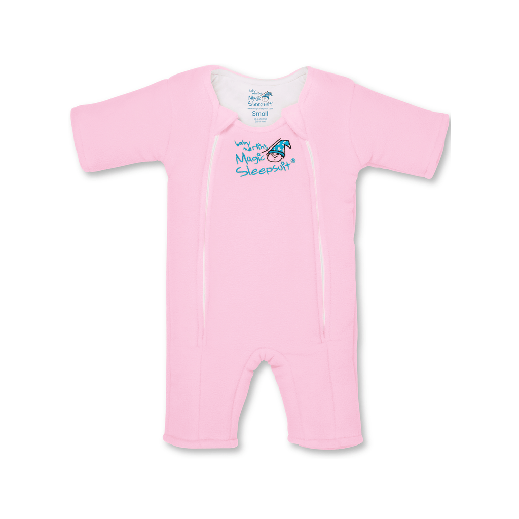 Pink Baby Merlin’s Magic Sleepsuit – Soft Microfleece Infant Sleep Solution