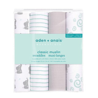 Baby Star Muslin Swaddle 4pk aden anais - Main Image