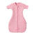 sleepsack easy transition cotton pink heather